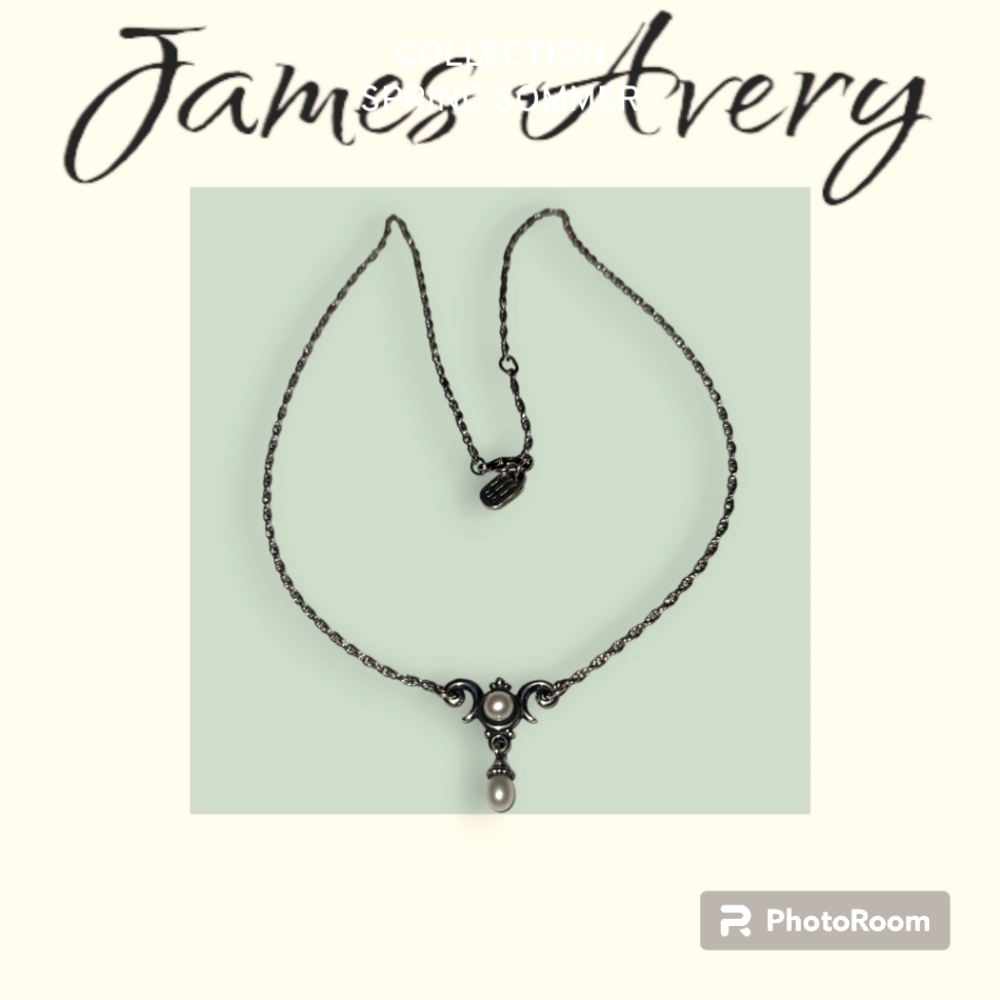 James Avery Victorian Pearl Necklace Retired